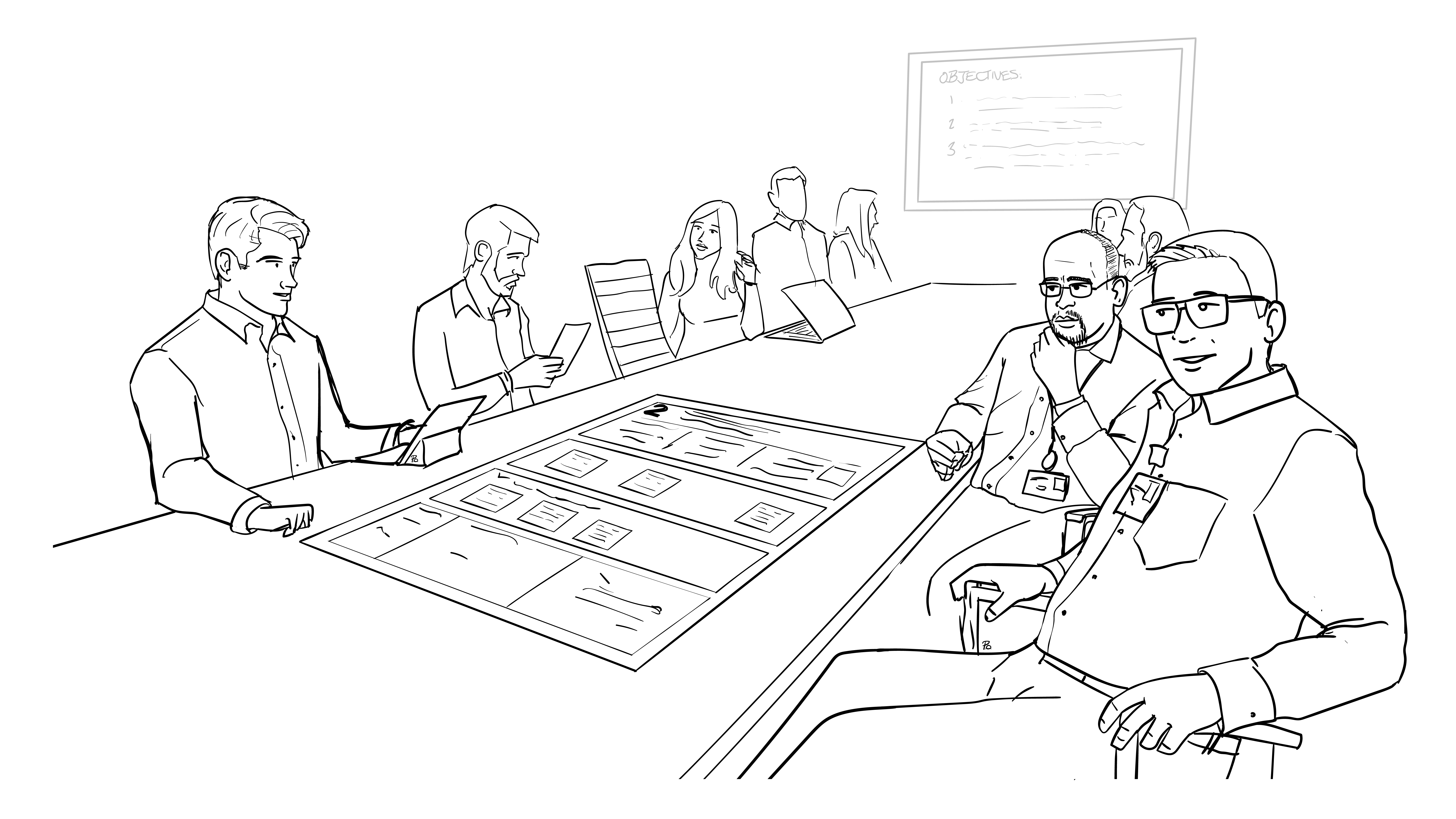Gathering experience requirements illustration